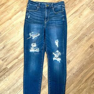 American Eagle curvy high rise jegging